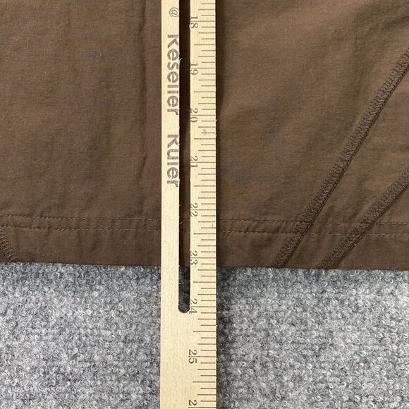 Danskin Now Jacket Womens Large Brown Windbreaker Zip Removable Sleeves Vest - Picture 10 of 14